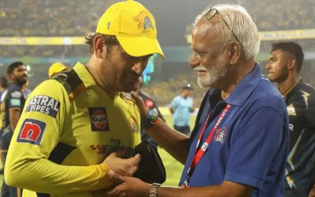 CSK CEO Kasi Viswanathan discusses retaining MS Dhoni in IPL Auction.