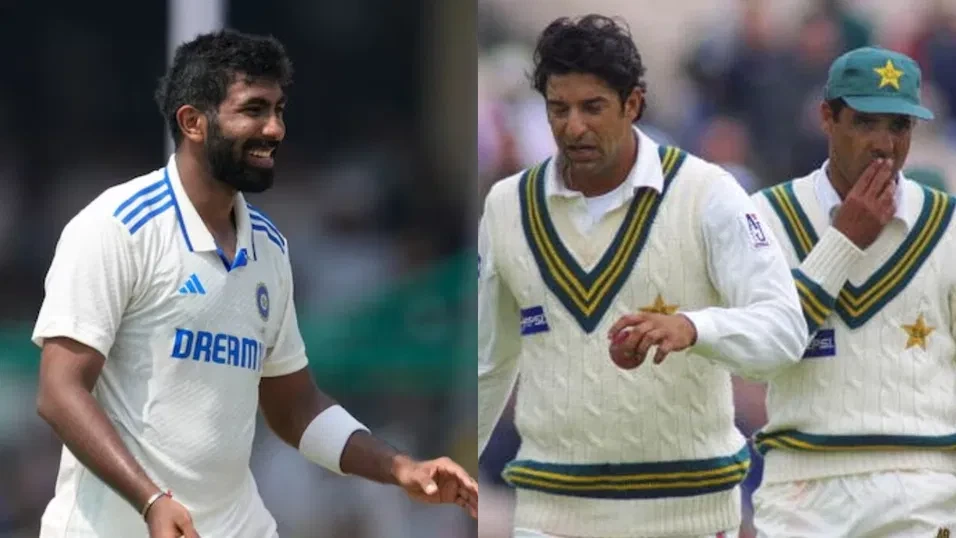 Cricketer Jasprit Bumrah compares to Wasim Akram and Waqar Younis.