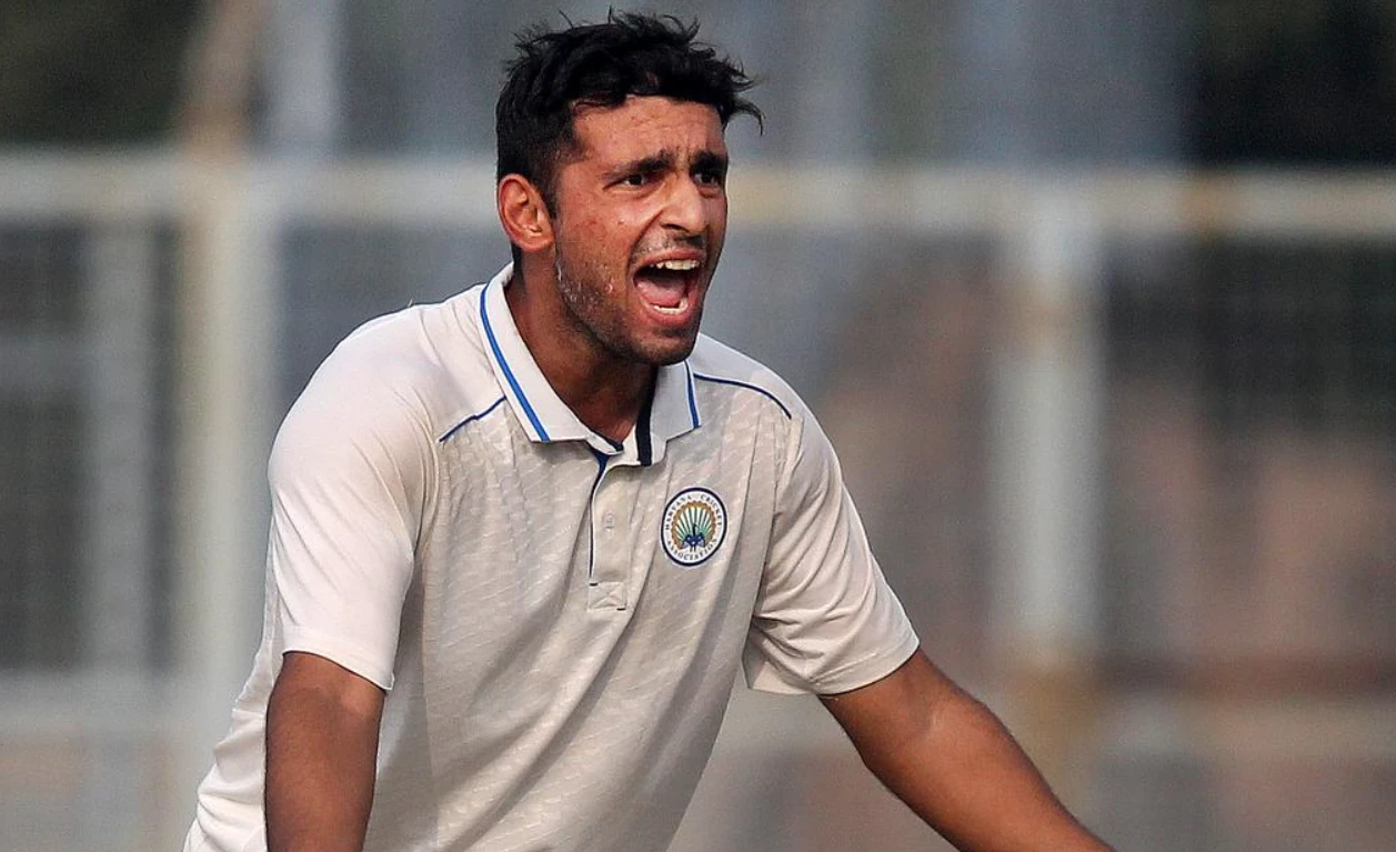 Anshul Kamboj made history in Ranji Trophy.