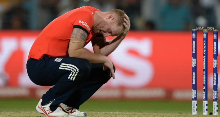 Ben Stokes devastated after the 2016 T20 World Cup final heartbreak.