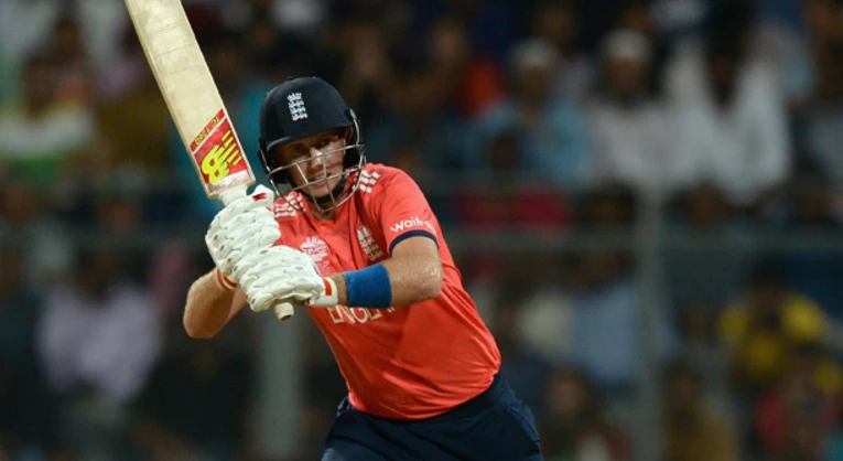 Joe Root during the 2016 T20 World Cup Finals.