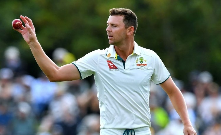 Josh Hazlewood mastering bounce and precision.