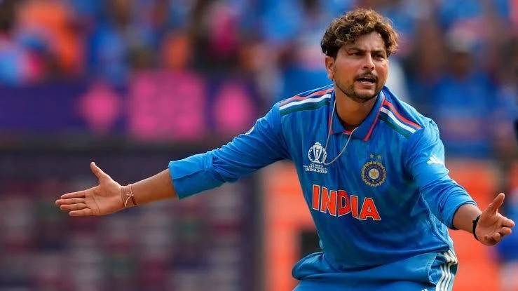 Kuldeep Yadav responds to offensive post.