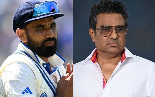 Mohammed Shami criticizes Sanjay Manjrekar.