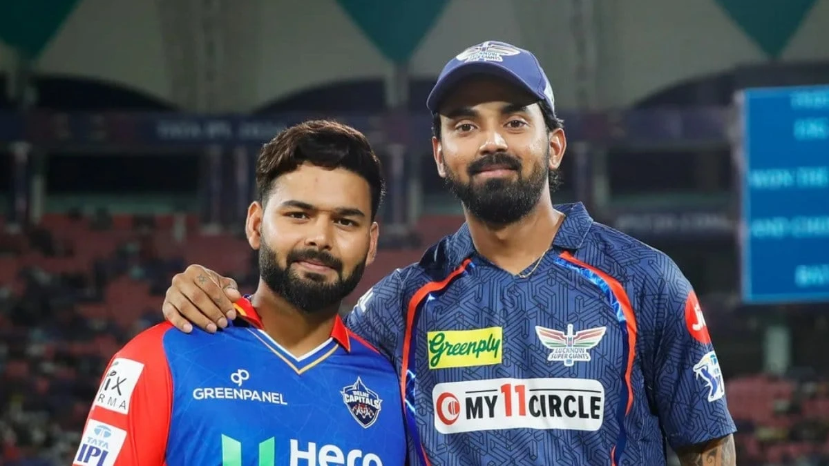 Fan memes on KL Rahul and Rishabh Pant switches during IPL 2025 mega auction.