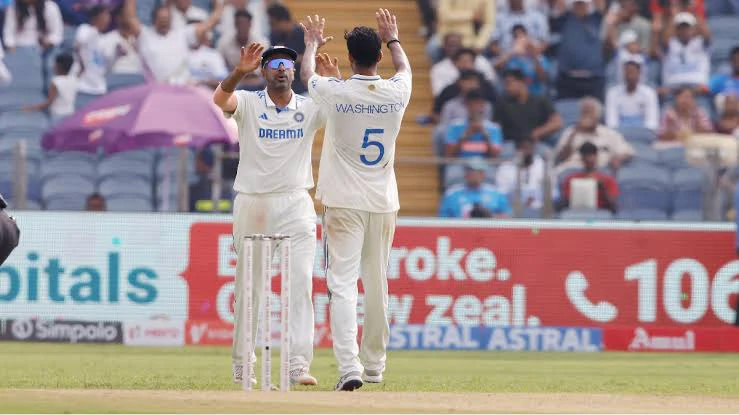 Ashwin retired and Washington Sundar was named as his replacement.