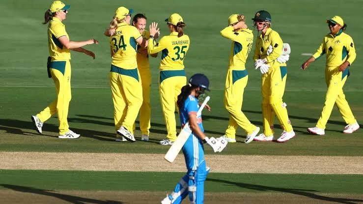 Australia Women secured a commanding five-wicket victory over India Women.