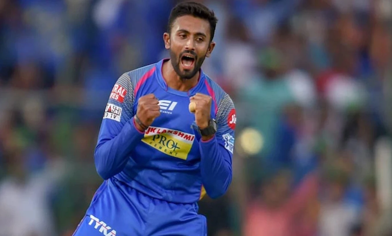 Shreyas Gopal, Karnataka's leg-spinner, achieved a remarkable hat-trick.