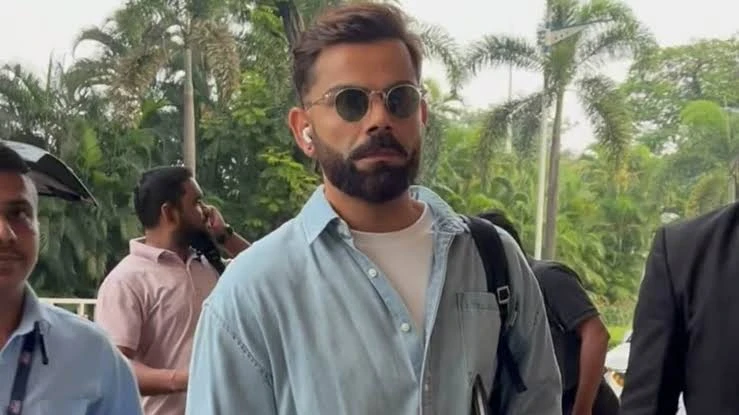 A heated exchange occurred between Kohli and a reporter in Melbourne Airport.