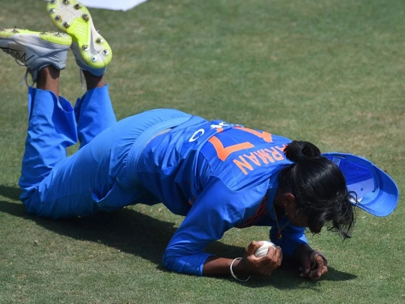 India Women crushed West Indies Women by 211 runs in the first ODI.