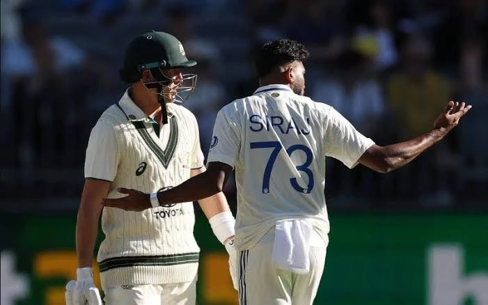 Mohammed Siraj and Marnus Labuschagne got into an altercation on the first day of the second Test.