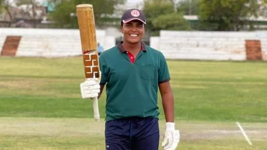 Kiran Navgire smashed 64 runs off 25 balls to help Maharashtra Women post 254 runs.