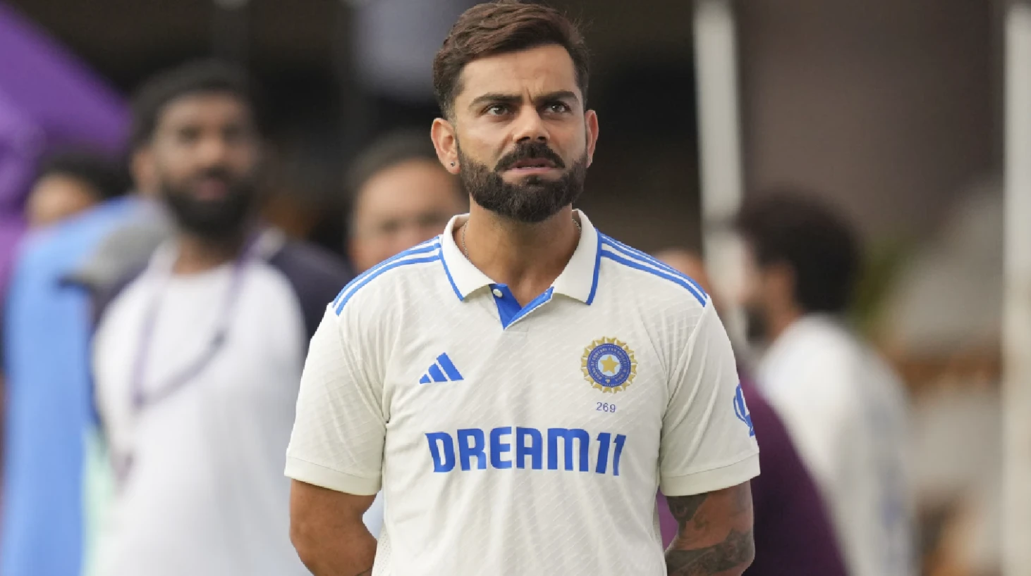 Virat Kohli urged the crowd to keep it coming and applaud louder in response to the taunts.