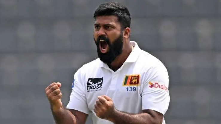 Lahiru Kumara achieved his 100th Test wicket during the second Test in Gqeberha.