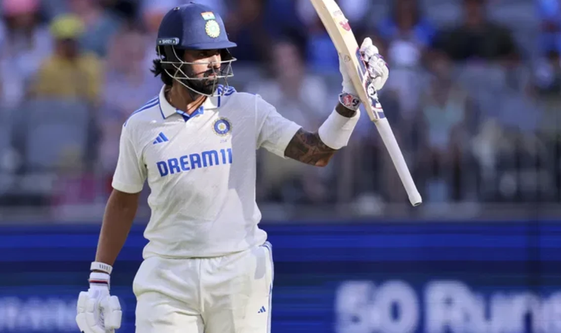 Nathan Lyon's humorous comment to KL Rahul about his batting position provided a light moment.