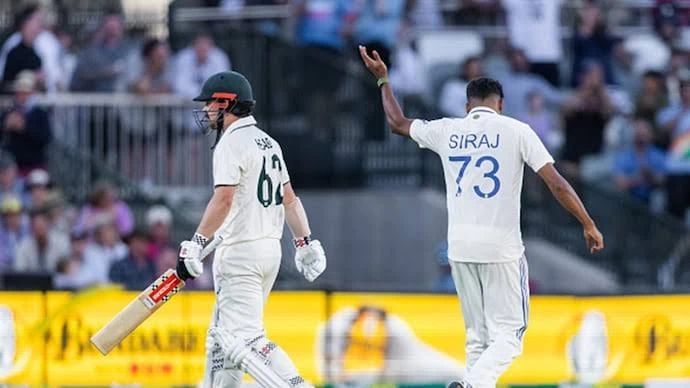 Mohammad Kaif criticized Mohammed Siraj's behavior during the Adelaide Test.