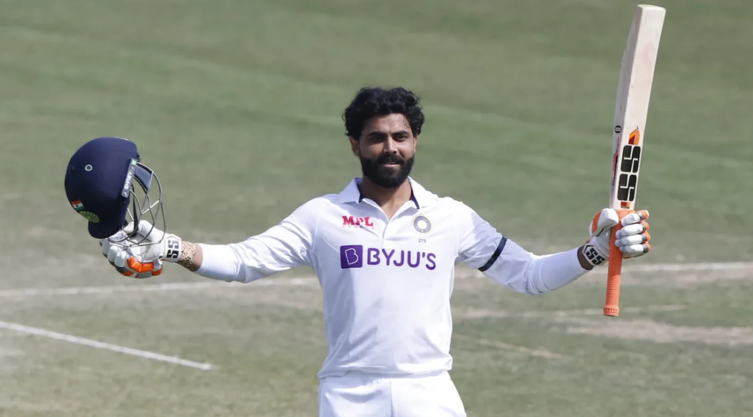 Ravindra Jadeja's performance enabled India to avoid a follow-on.