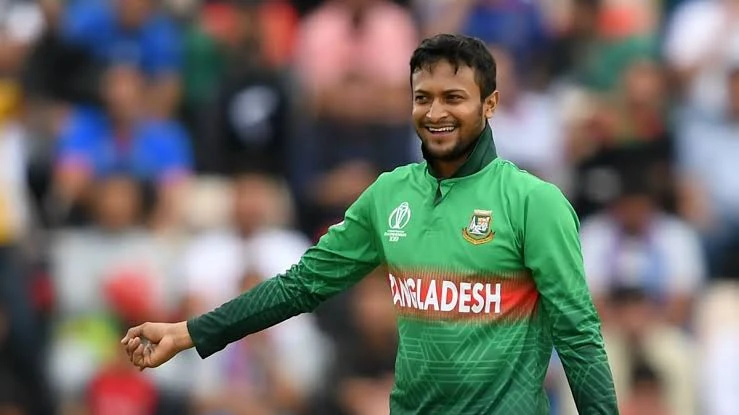 Shakib Al Hasan has been banned from bowling in all ICC-sanctioned competitions.