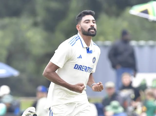 Sunil Gavaskar has backed Mohammed Siraj to respond strongly to the Australians.