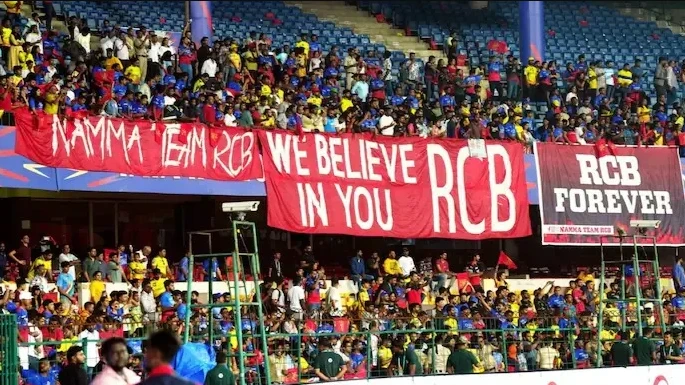 Royal Challengers Bengaluru fans showed their unflinching loyalty in Brisbane.