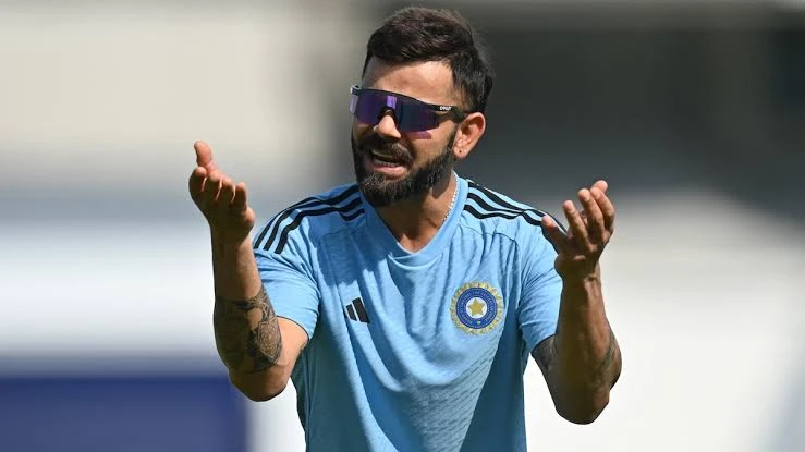 Ahead of the third Test, Virat Kohli has had an intensive training session at the net.