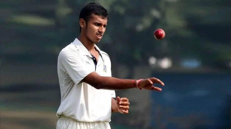 India U19's Yudhajit Guha was outstanding with the ball, taking 3 wickets for 15 runs in 7 overs.