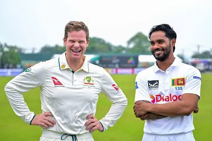 Australia dominated the first Test against Sri Lanka, declaring at 654-6.