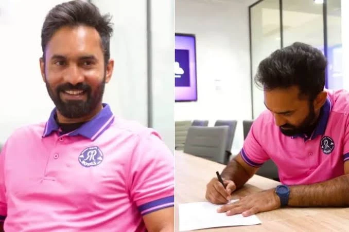 Dinesh Karthik became the first Indian cricketer to feature in SA20, joining Paarl Royals.