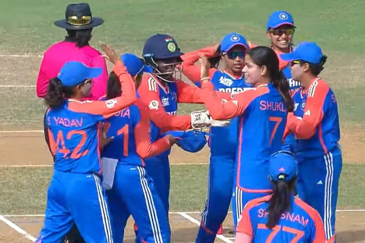 India Women defeated Sri Lanka Women's team by 60 runs.