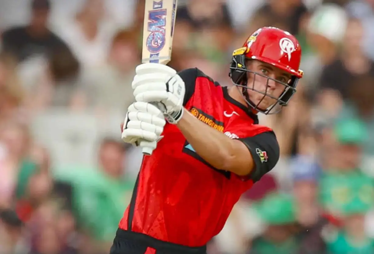 Melbourne Renegades scored 154/7, with Jacob Bethell's 87 being the standout performance.