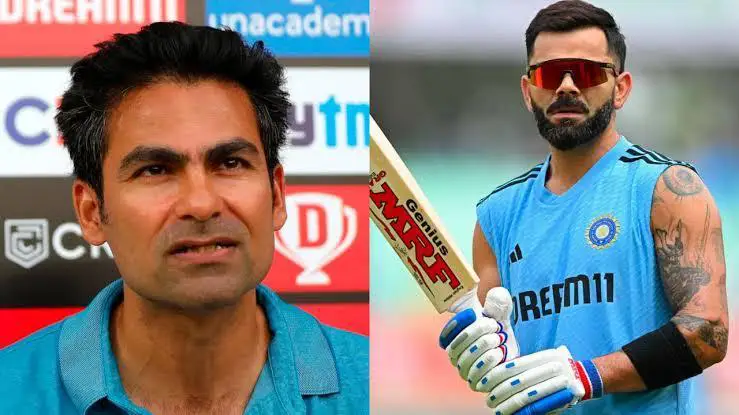 Mohammad Kaif noted that Virat Kohli's struggles outside the off stump.