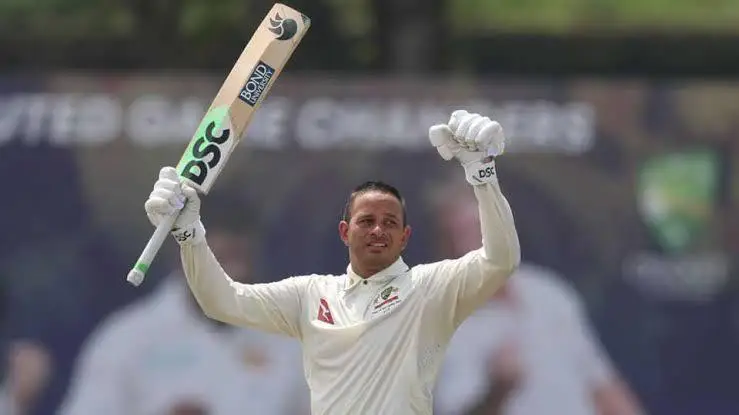 Usman Khawaja became the oldest Australian to score a maiden Test double century.