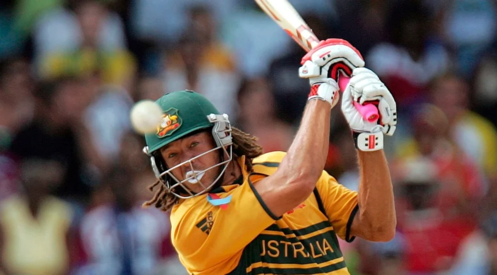 Andrew Symonds made 43 runs in 26 balls in the Semi-Finals.