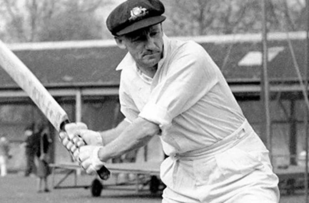 Don Bradman during his playing days for Australia.