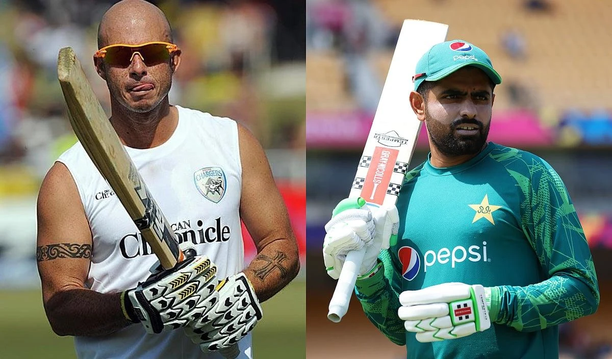 Former cricketer Herschelle Gibbs mocked Babar Azam’s English.