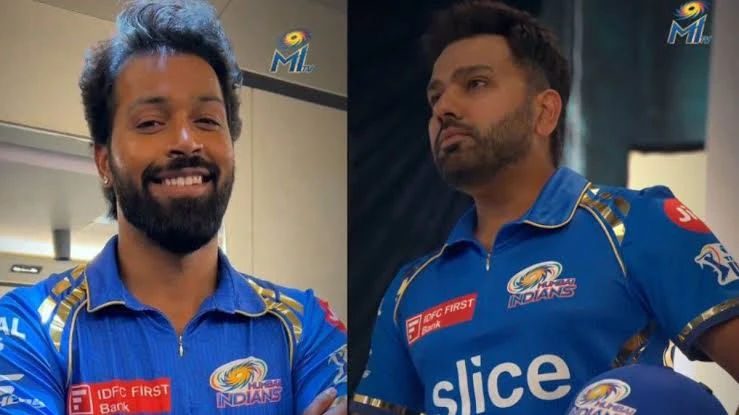 Mumbai Indians revealed their IPL 2025 jersey, featuring Lauritz Knudsen as sponsor.