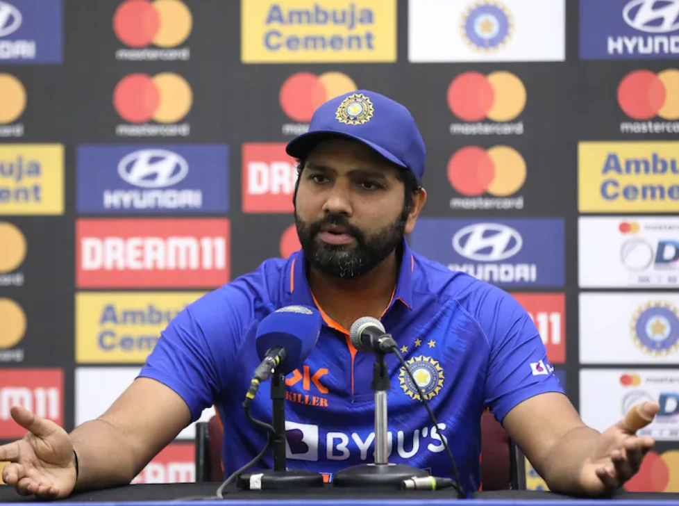 Rohit Sharma dismissed retirement speculation after questions about his poor form.