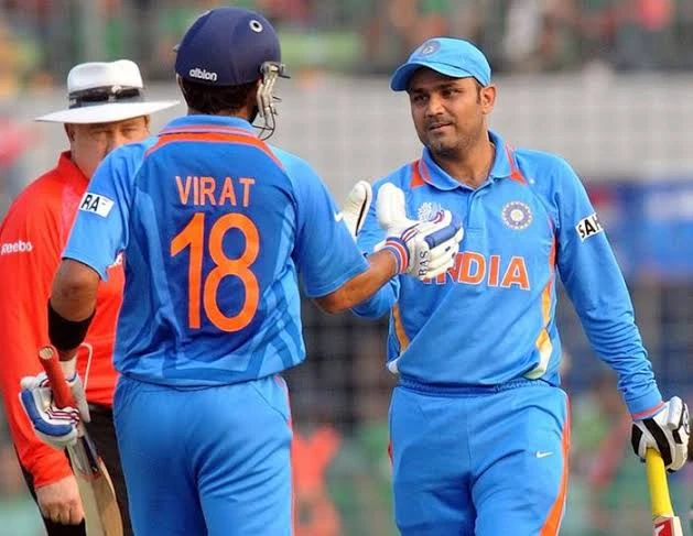 Virender Sehwag recently unveiled his top 5 ODI batters, Virat Kohli is topping the list.