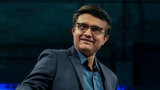 Sourav Ganguly narrowly avoided injury after a car accident.