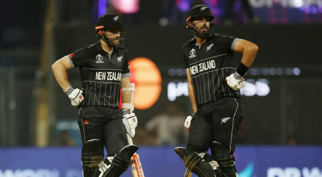 Kane Williamson and Daryl Mitchell got a partnership of 181 runs in the Semi-Finals.