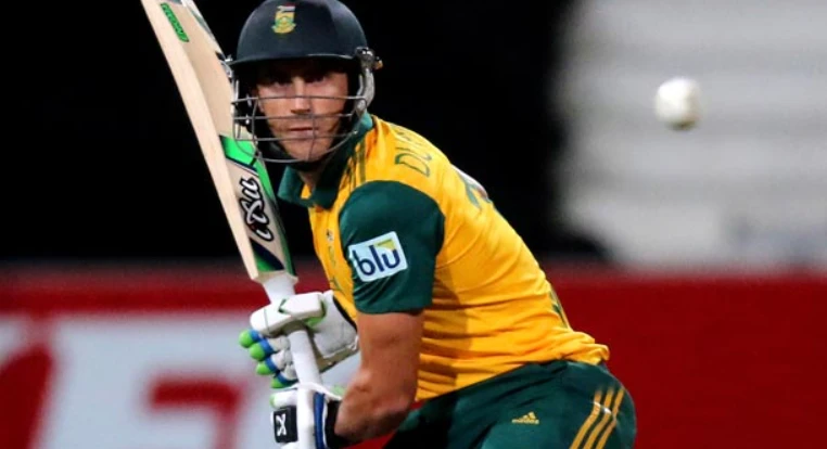 Faf du Plessis smashed 58 runs off 41 balls against India in the Semi-Finals.