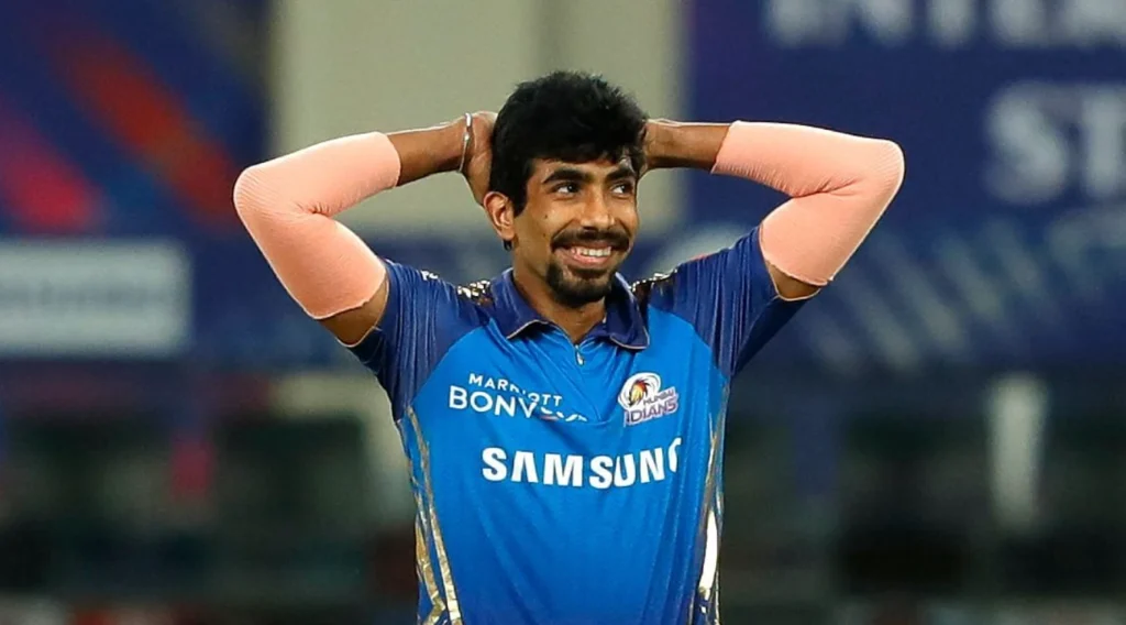 Jasprit Bumrah for Mumbai Indians in the IPL 2020.