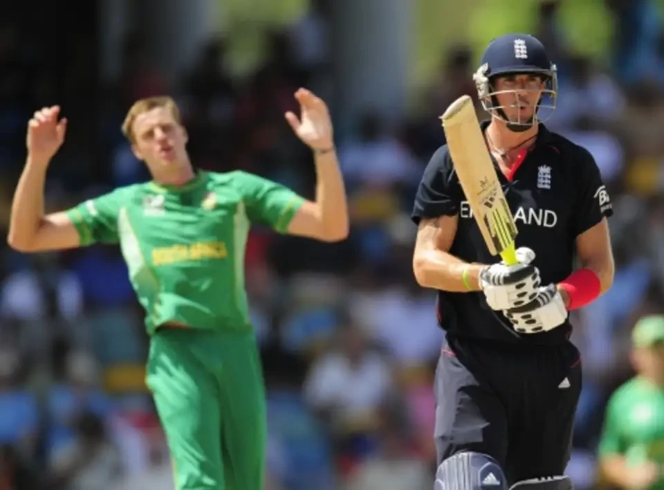 Kevin Pietersen against South Africa in Super Eight.