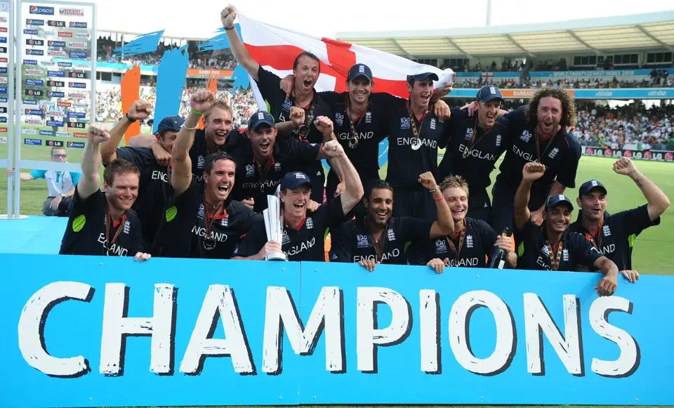 England with their maiden ICC T20 World Cup title.