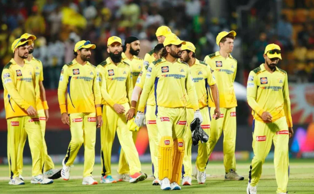 Chennai Super Kings sit bottom of the IPL 2025 table with just 3 wins.