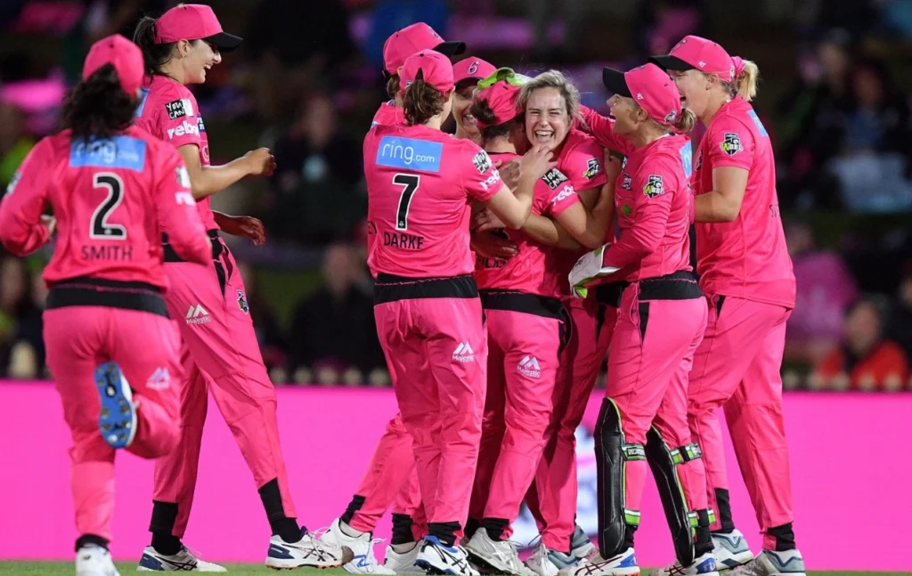 Sydney Sixers Women in the Big Bash League.
