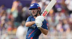 Marsh century guides LSG to high-scoring IPL win.