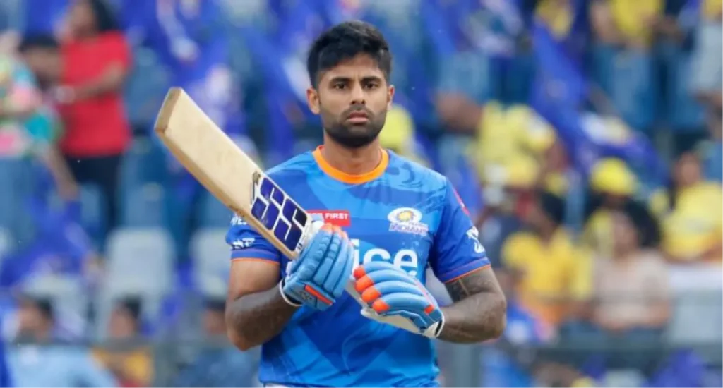 Suryakumar Yadav leads Mumbai Indians runs past seven seasons.