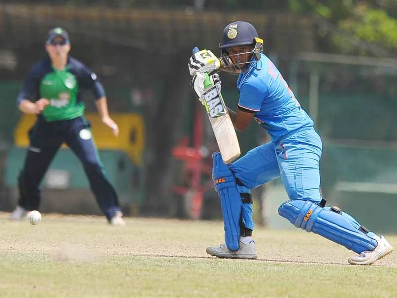 Deepti Sharma closing in on a double century.