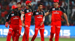Royal Challengers Bengaluru in the Indian Premier League.